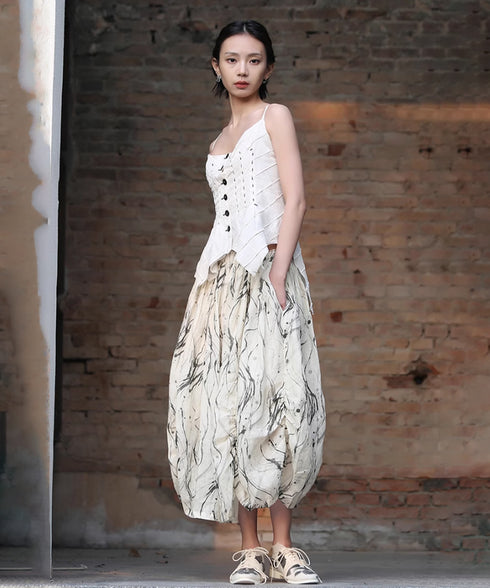 Crush Art Skirt